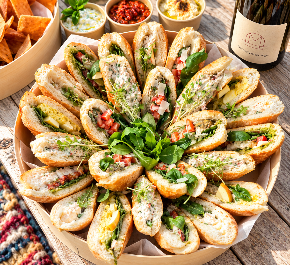 Pains surprise — boîte de 50 pièces, 5 saveurs