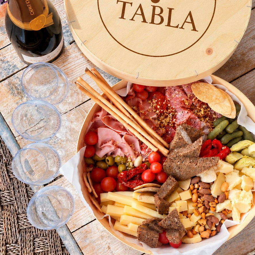 La TABLA, la petite – Boîte apéro fromages & charcuteries (2 personnes)