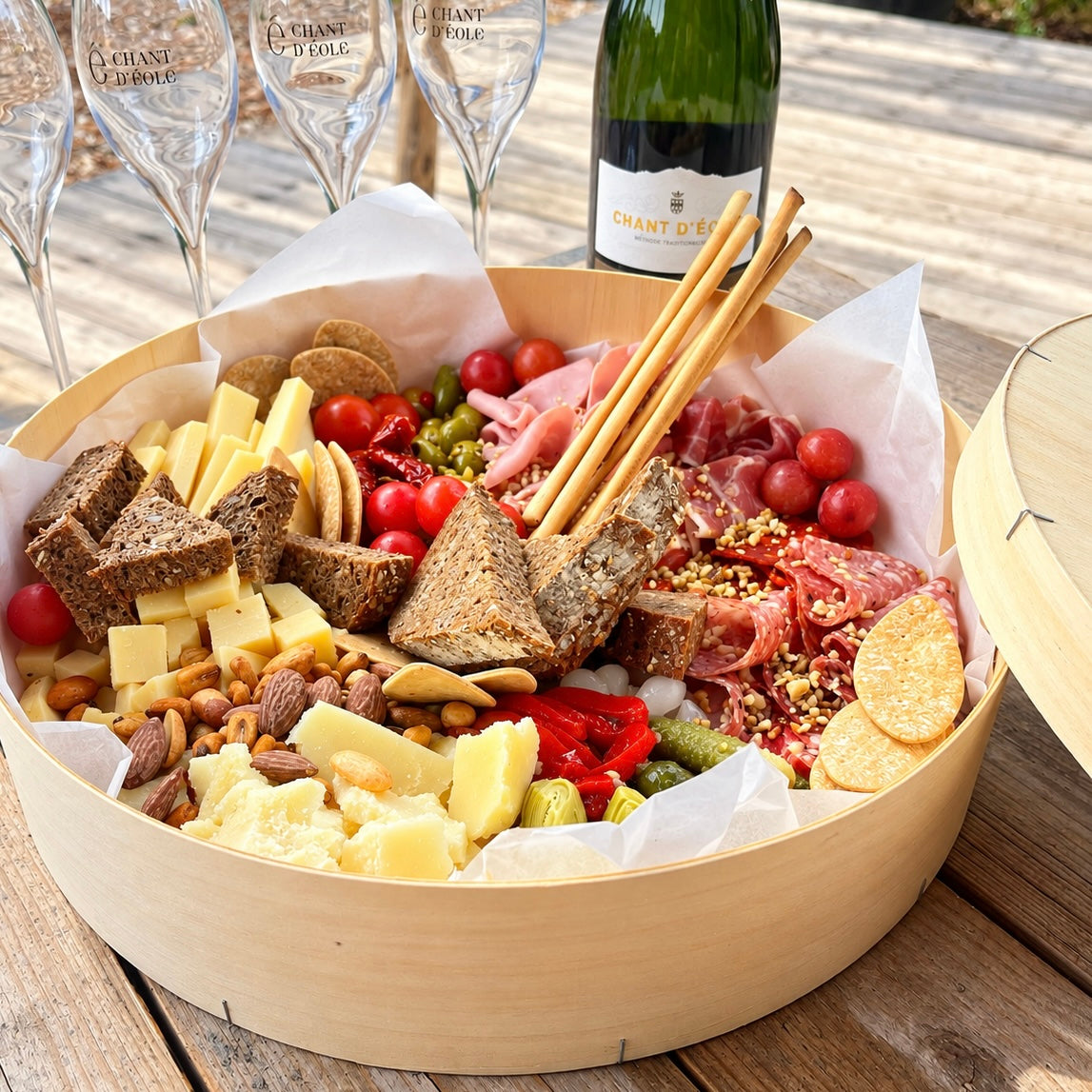 La TABLA, la petite – Boîte apéro fromages & charcuteries (2 personnes)
