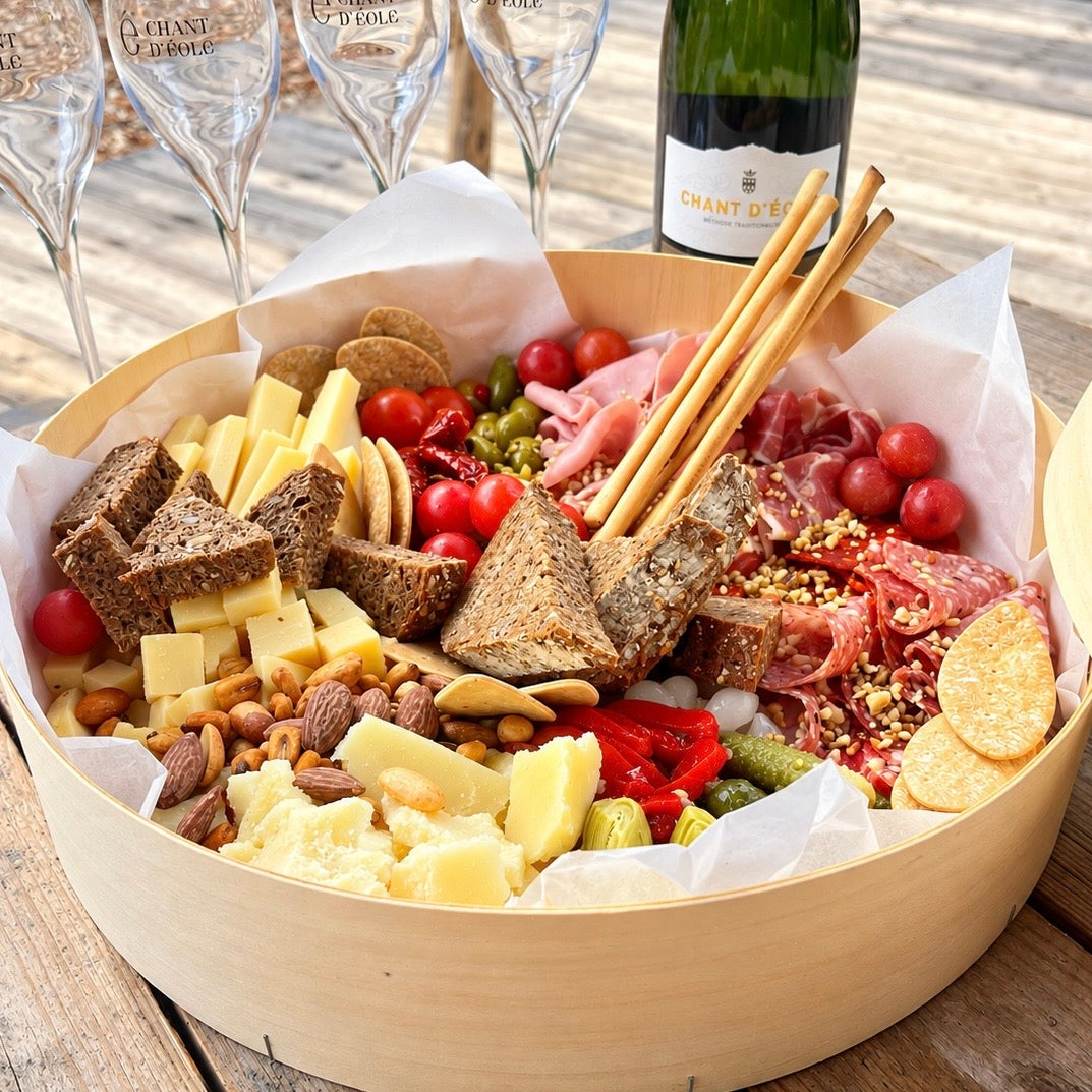La TABLA, la petite – Boîte apéro fromages & charcuteries (2 personnes)