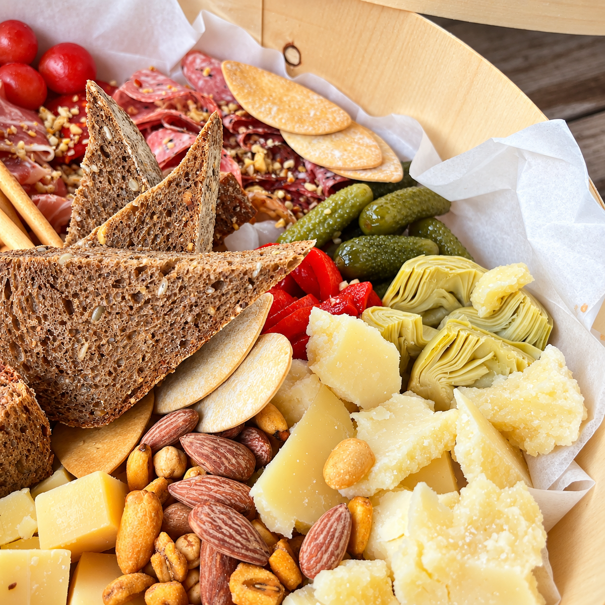La TABLA, la petite – Boîte apéro fromages & charcuteries (2 personnes)